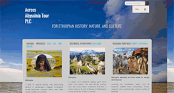 Desktop Screenshot of adventureabyssinia.com